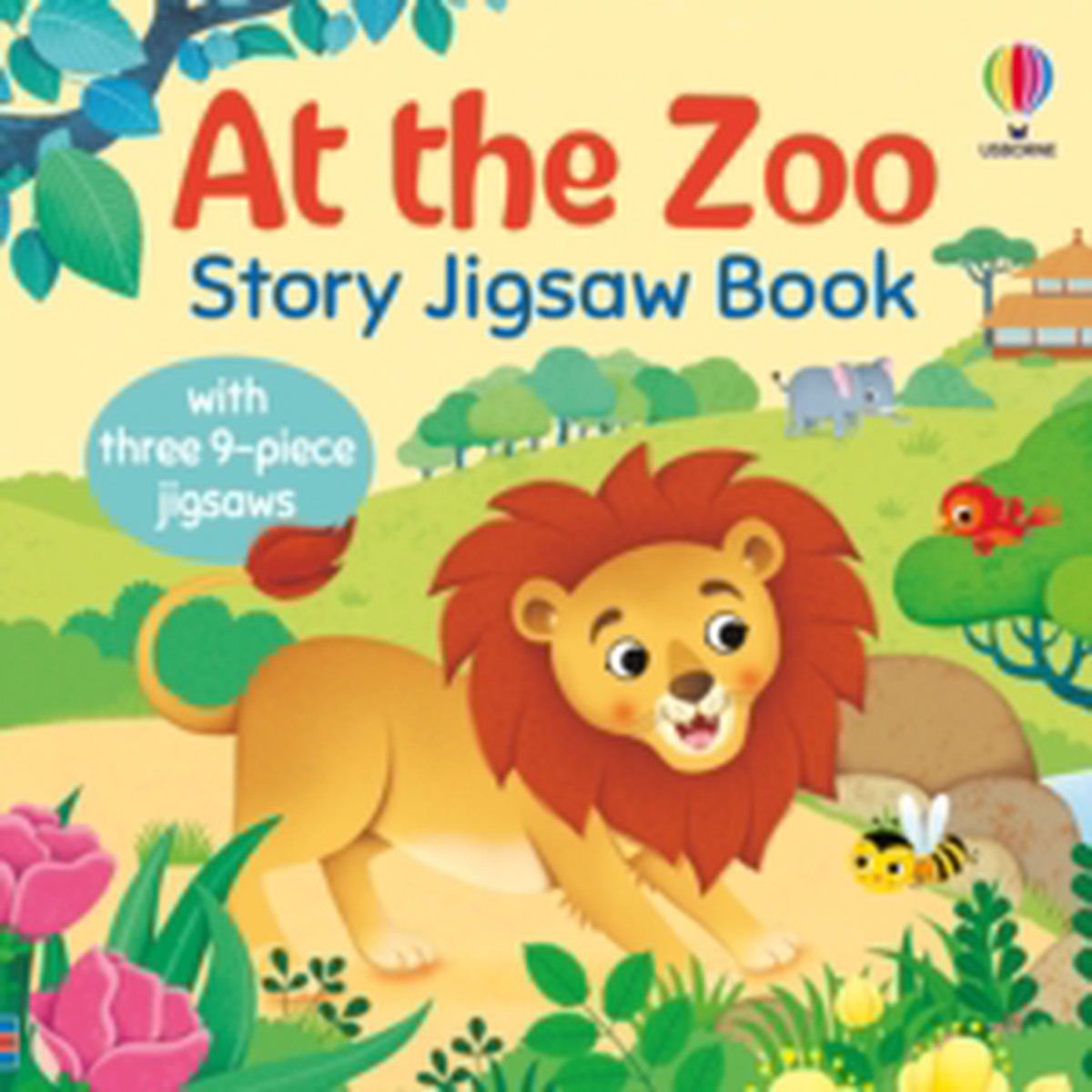 At the Zoo Story Jigsaw Book 9781836048800 Board book