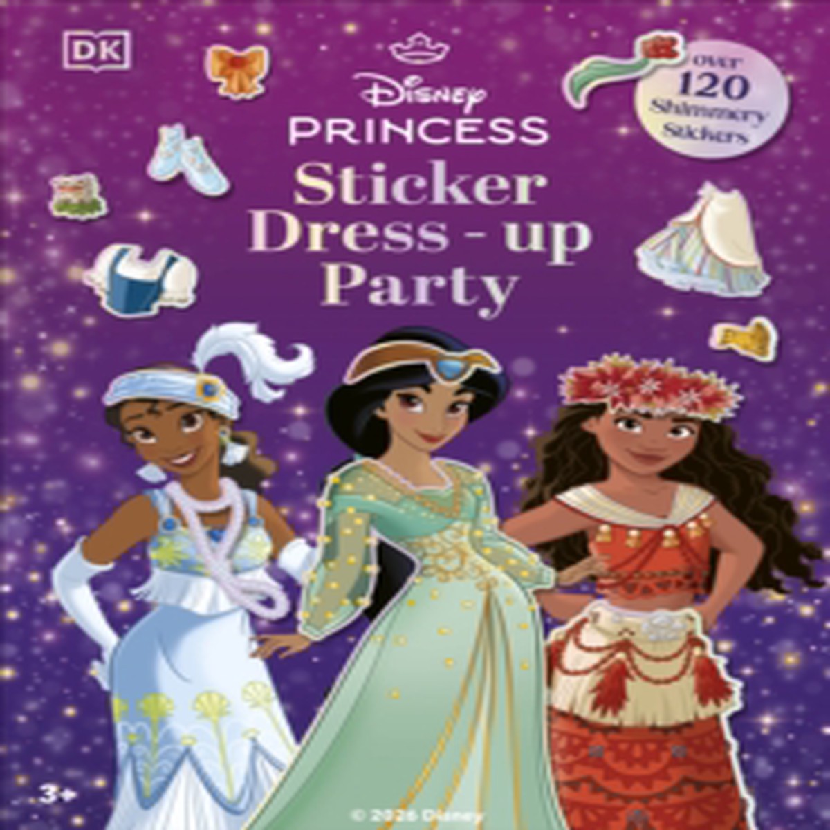 Disney Princess Sticker Dress-up Party 9780241814574 Paperback