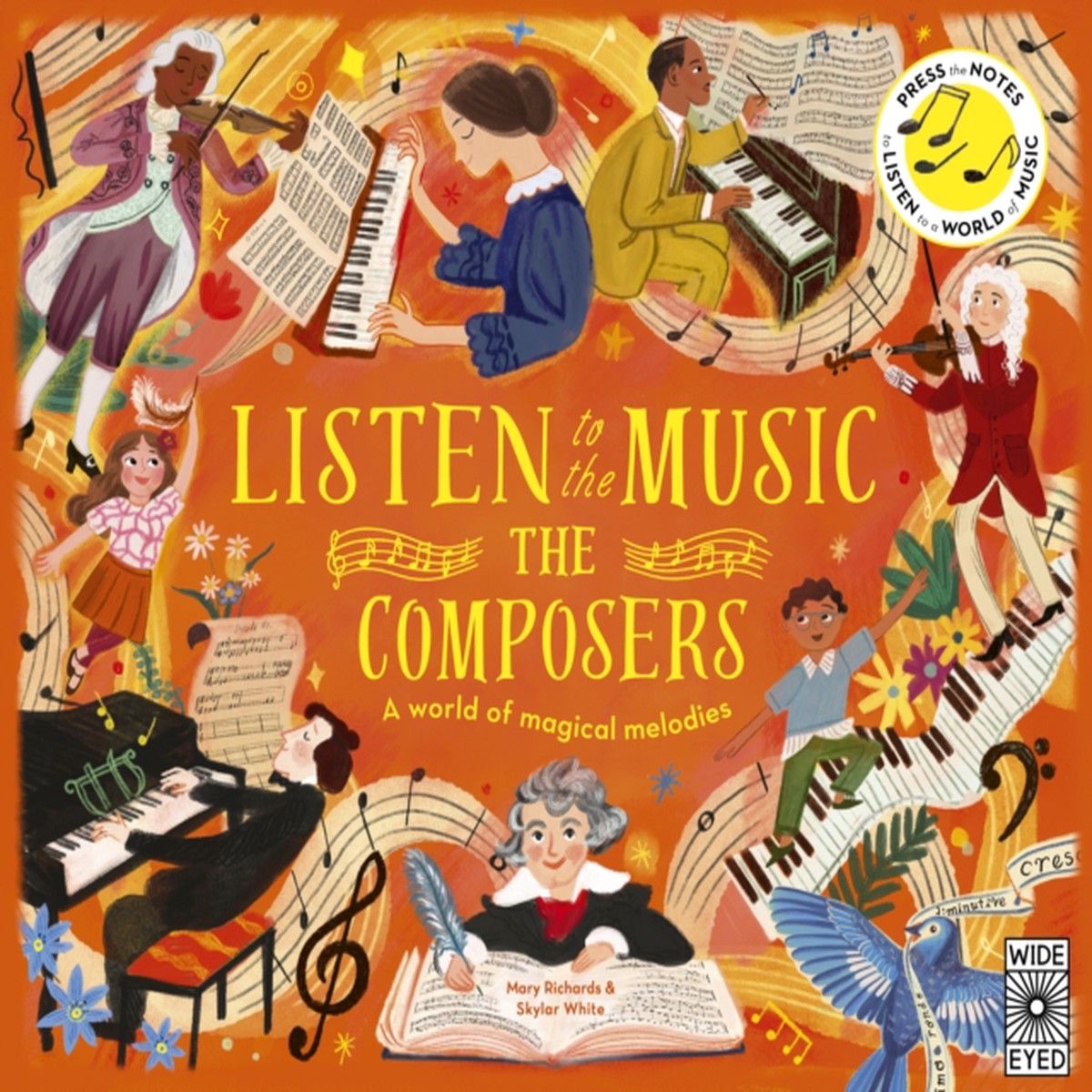 Listen to the Music: The Composers 9781805700838 Novelty book