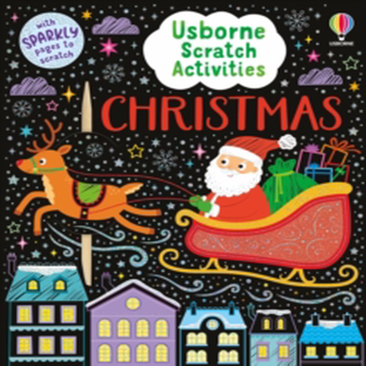 Usborne Scratch Activities Christmas 9781836043256 Paperback