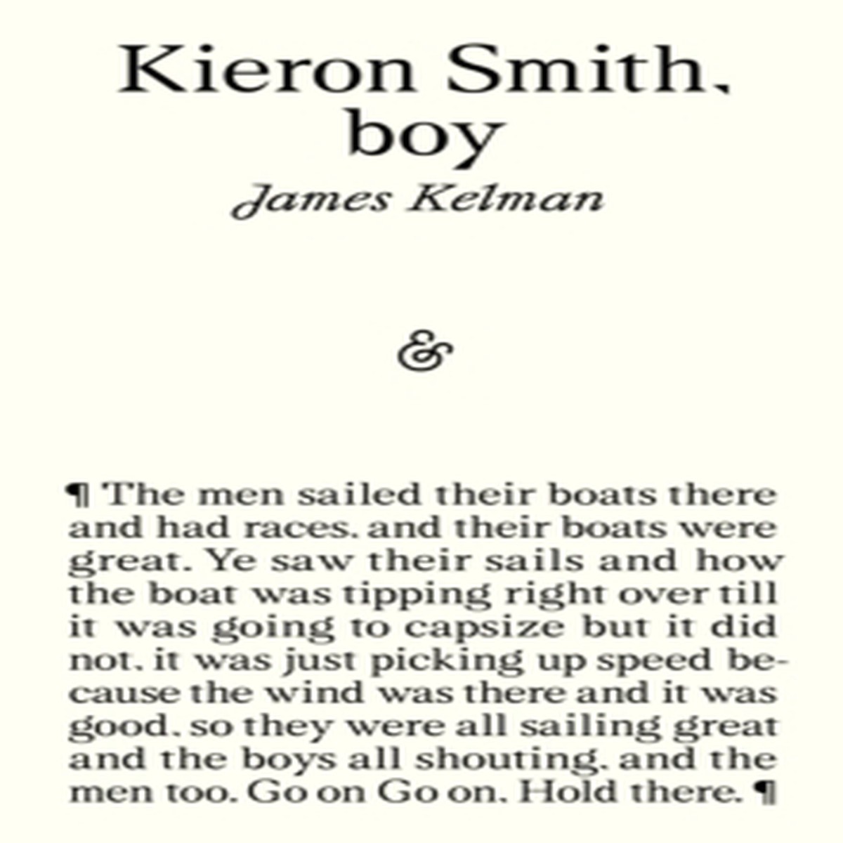 Kieron Smith, boy 9781916751491 Paperback